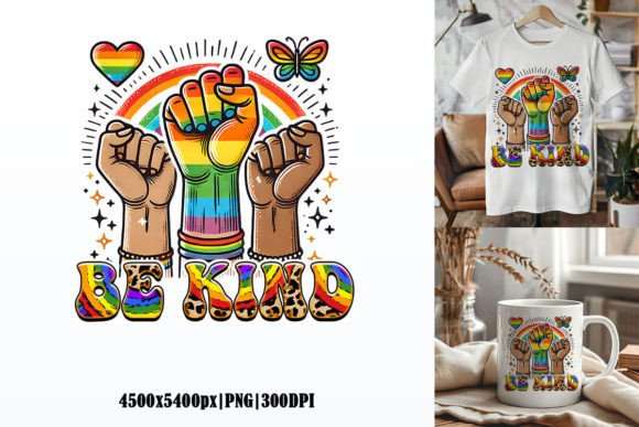 Be Kind, LGBT Sublimation Graphic: More Than Just a Design