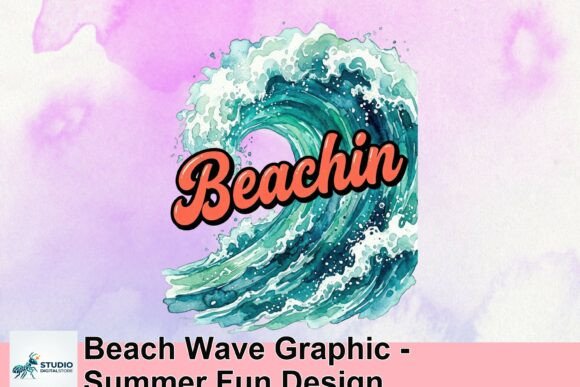 Bring the Shore to Your Screen: The Beach Wave Graphic