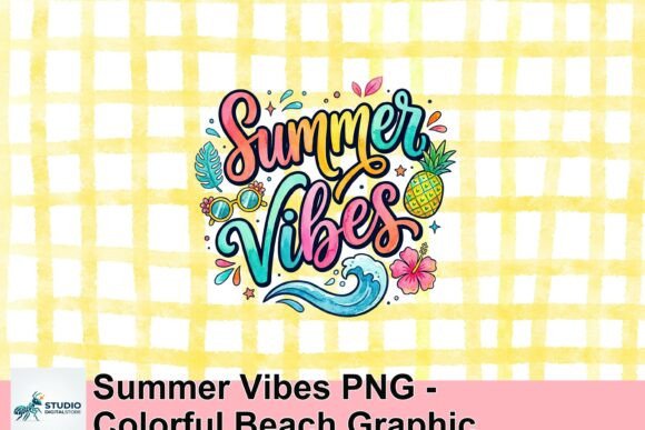 Capture Carefree Summer Energy with the Summer Vibes PNG
