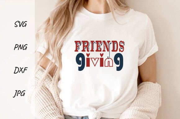Elevate Your Brand with Friendsgiving SVG Graphic