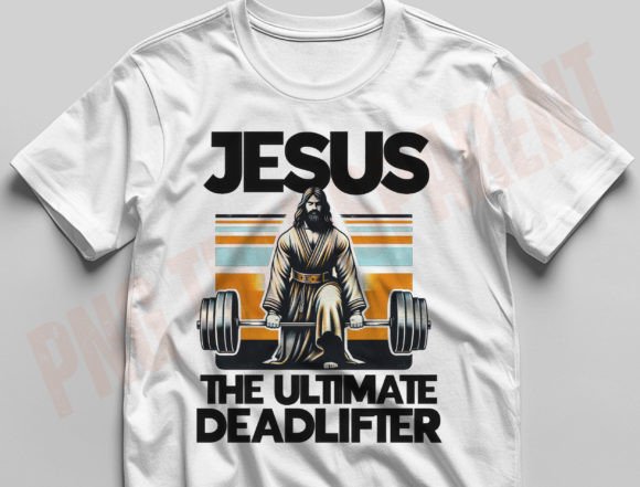 Elevate Your Gym Aesthetic with Graphic Digital Download, Funny Jesus