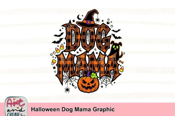 Halloween Dog Mama Graphic: A Spooktacular Design for Pet Lovers