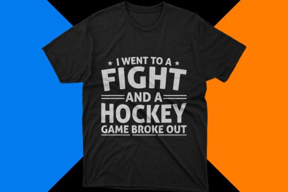 Ice Hockey T-shirt Design Vector Graphic: From Rink to Retail